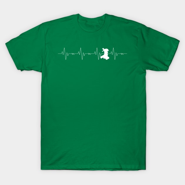 Welsh Heartbeat T-Shirt by Miranda Nelson